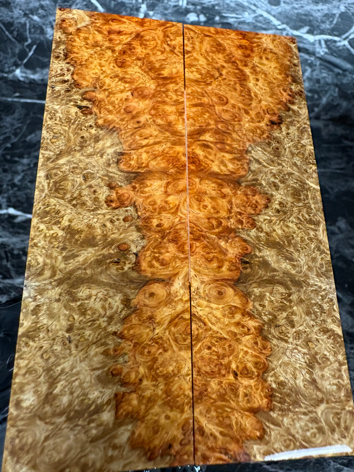Amboyna Burl Scales AMS155 - 5.1 x 1.65 x .4”