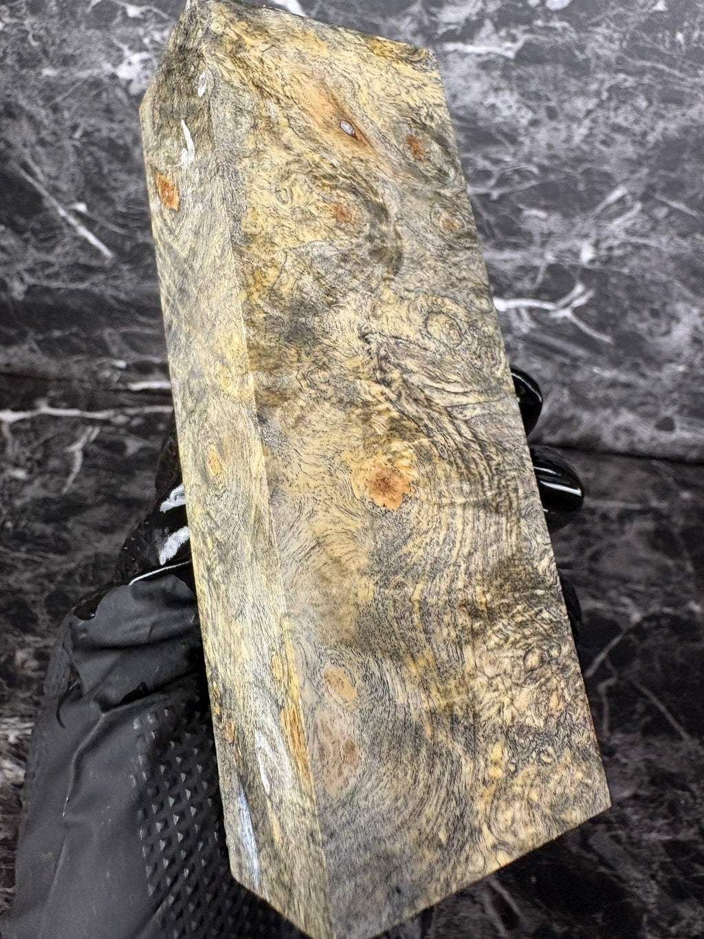 Buckeye Burl Block BYB100 - 5.15 x 1.9 x 1.3”