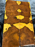 Ironwood Burl Folding Knife Scales IWF101 - 5.5 x 1.75 x .13”