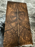 African Blackwood Folding Knife Scales ABF114 - 5 x 1.25 x .13”