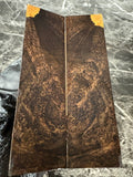 African Blackwood Folding Knife Scales ABF135 - 4.5 x 1.25 x .13”