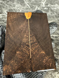African Blackwood Folding Knife Scales ABF128 - 3.3 x 1.25 x .14”