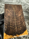 African Blackwood Folding Knife Scales ABF129 - 3.5 x 1.1 x .13”