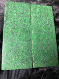 Reconstituted Stone Knife Scales 5 x 2 x .4” - Jade Pattern