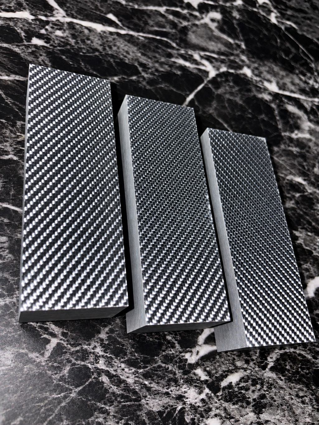 Carbon Fiber Twill Scales & Blocks (1Pc)