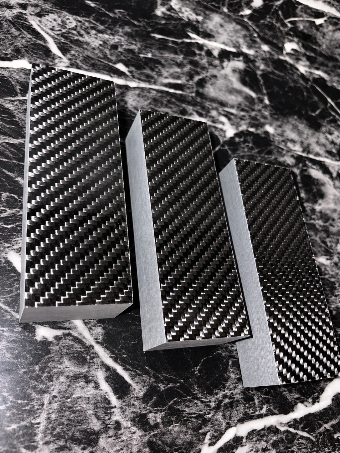 Carbon Fiber Twill Scales & Blocks (1Pc)