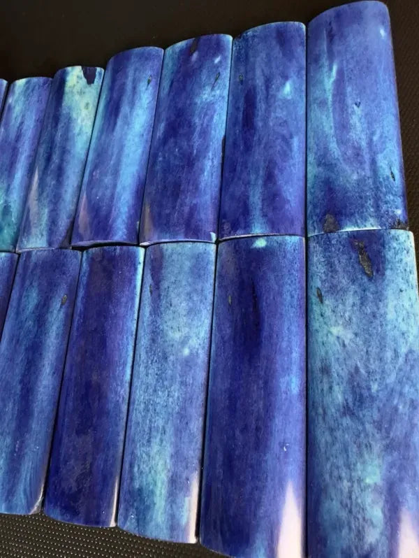 Camel Bone - Cobalt Blue
