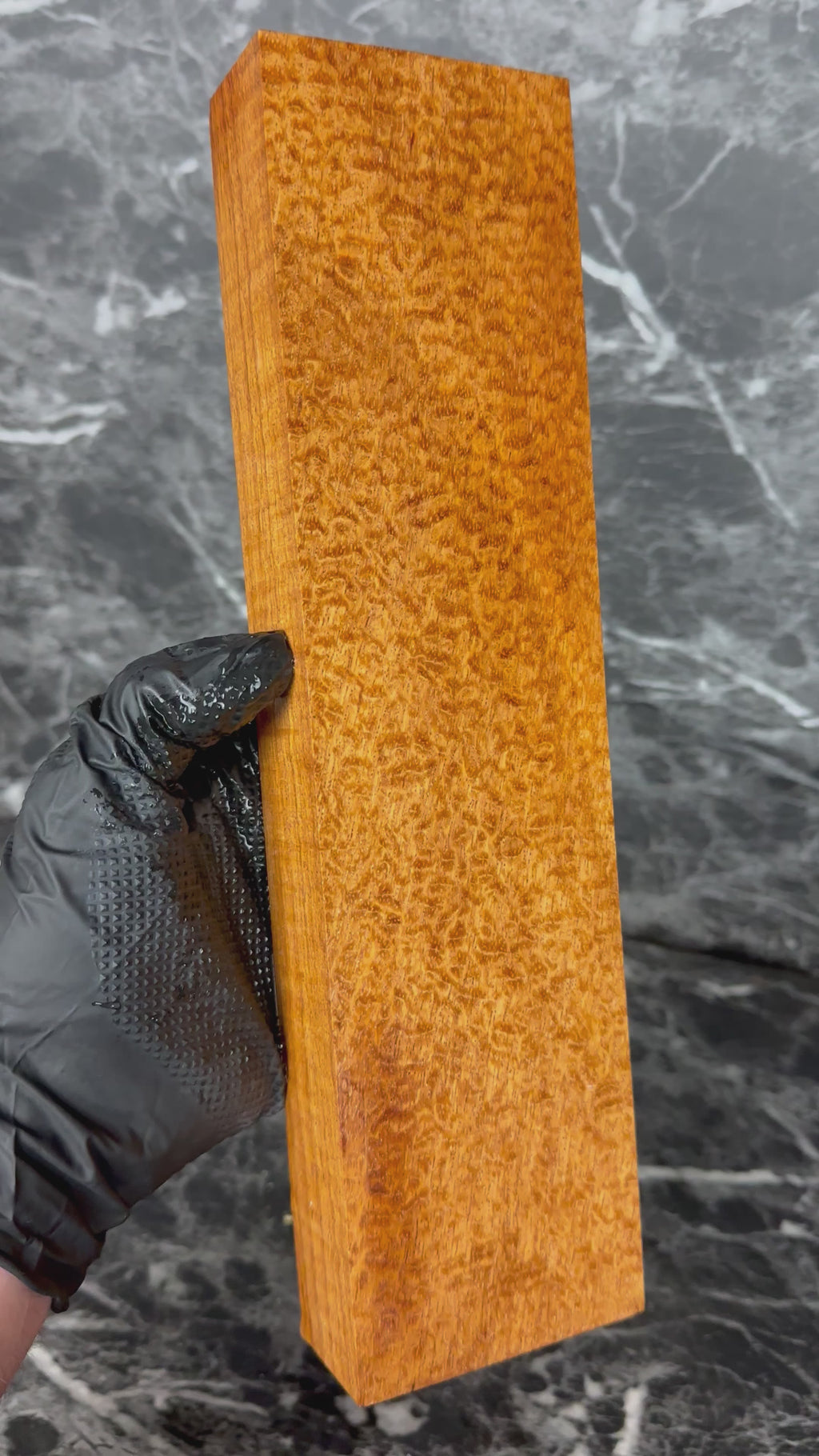 Afzelia Block AFB401 - 12 x 3.1 x 1.5”
