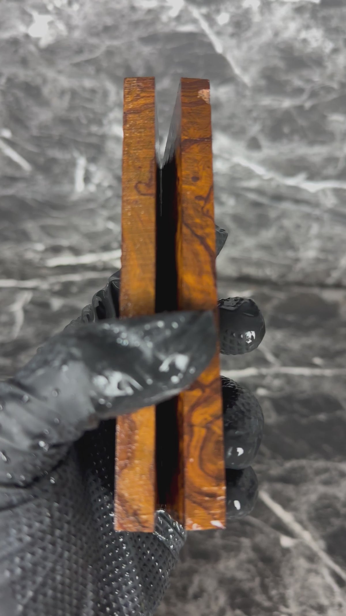 Ironwood Burl Scales IWS178 - 5 x 2.15 x .37”