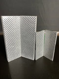 Silver Carbon Fiber Scales - 2 sizes